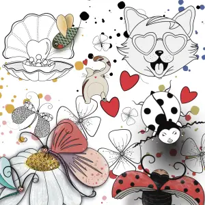 Les coloriages « Trop Mignons ! »